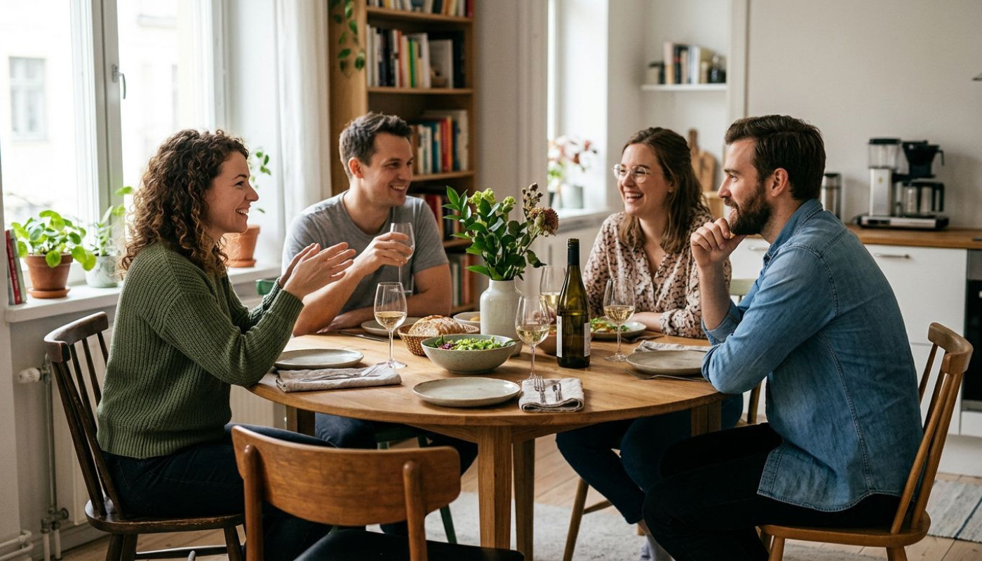 La table ronde : symbole de convivialité ou astuce méconnue d’aménagement ?