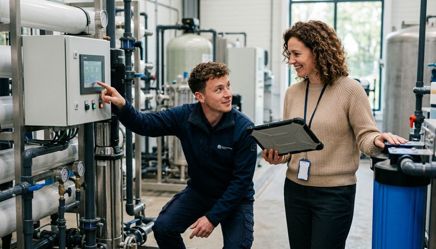 Support client : la clé d’une maintenance efficace en traitement de l’eau